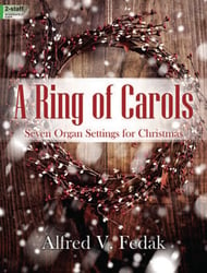A Ring of Carols Organ sheet music cover Thumbnail